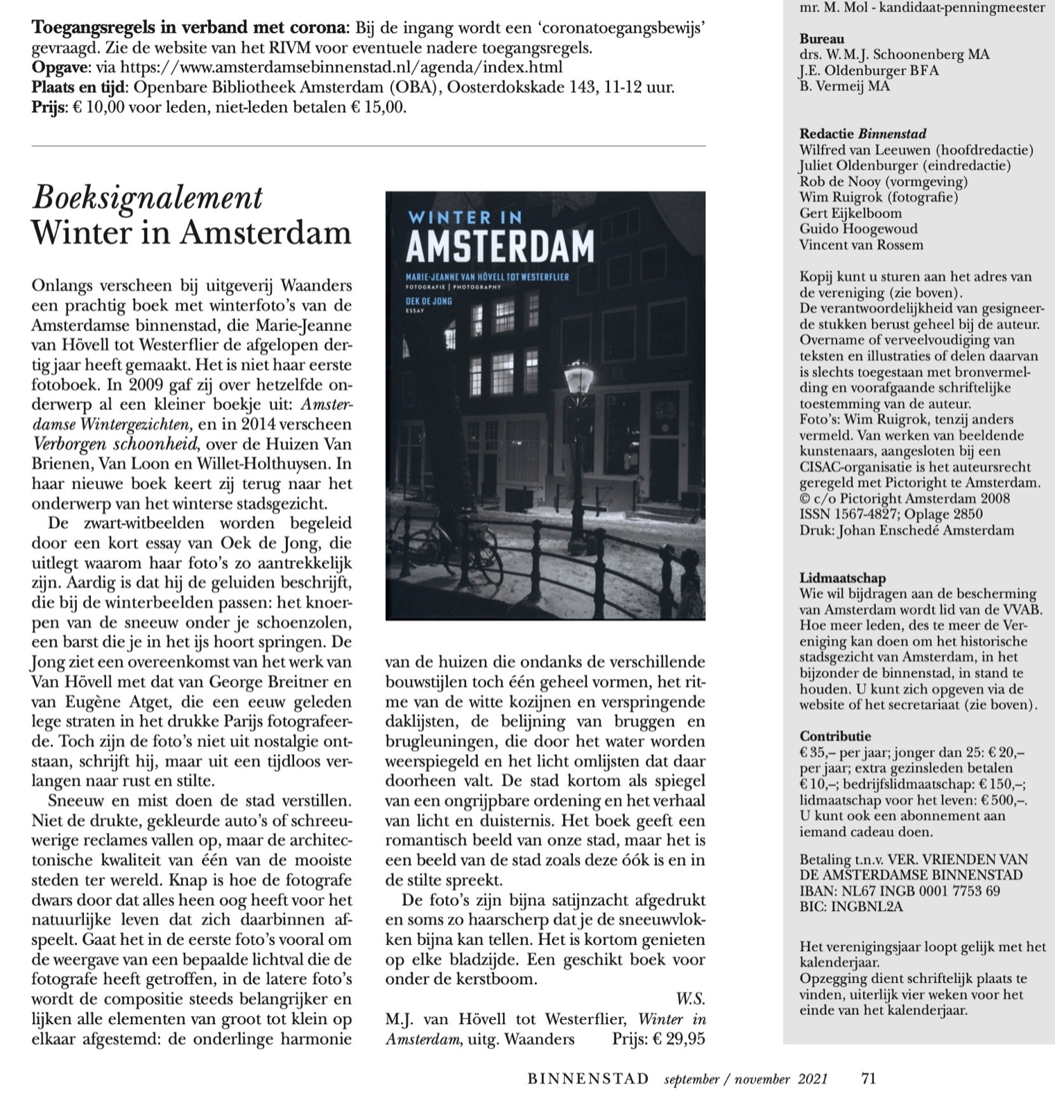 Binnenstad nov dec 2021