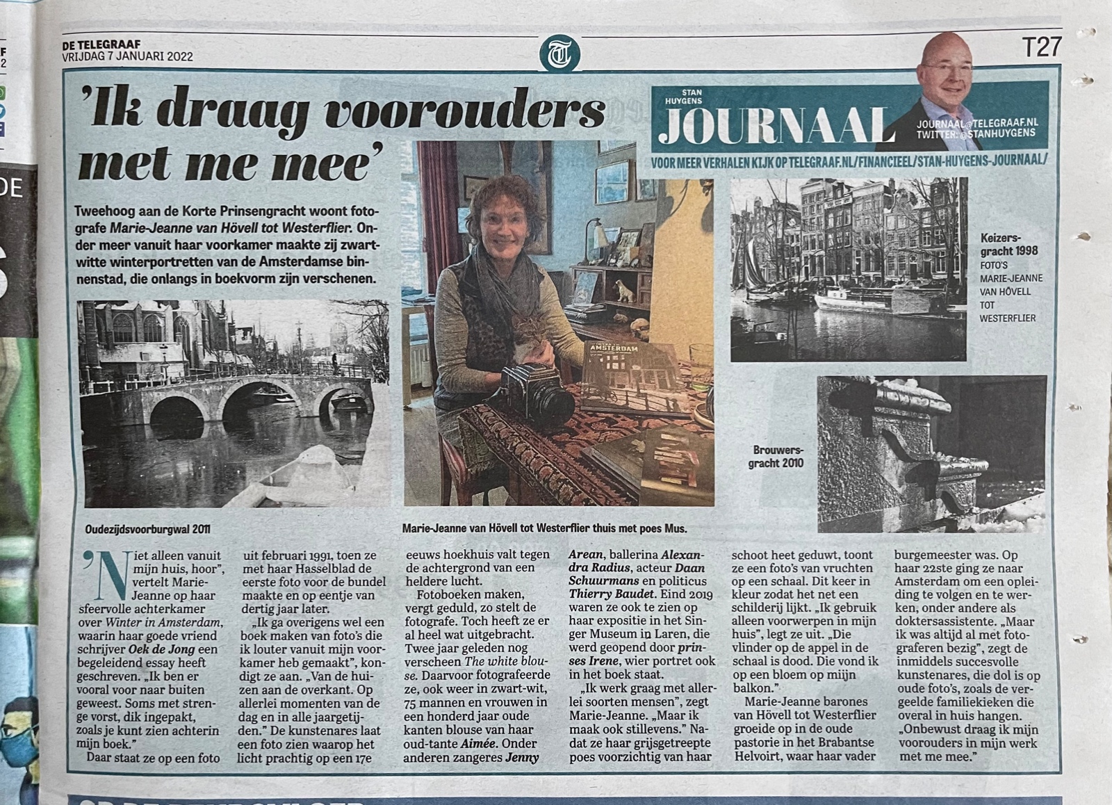 Telegraaf 7 januari 2022